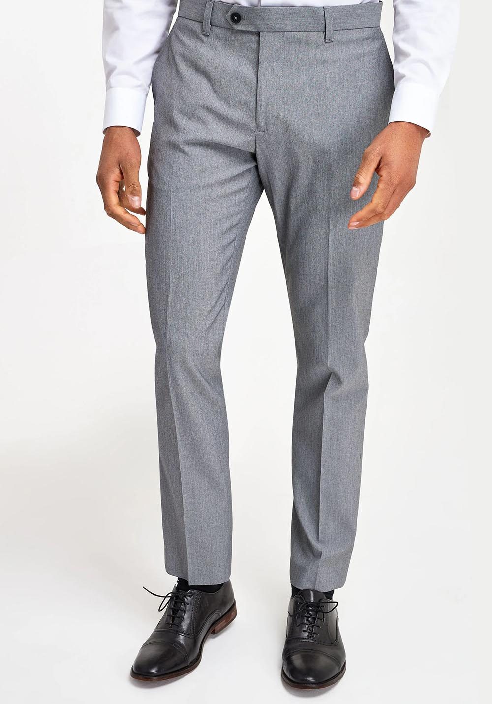 Colebe Men’s Everyday Smart Pants color Light Gray 2